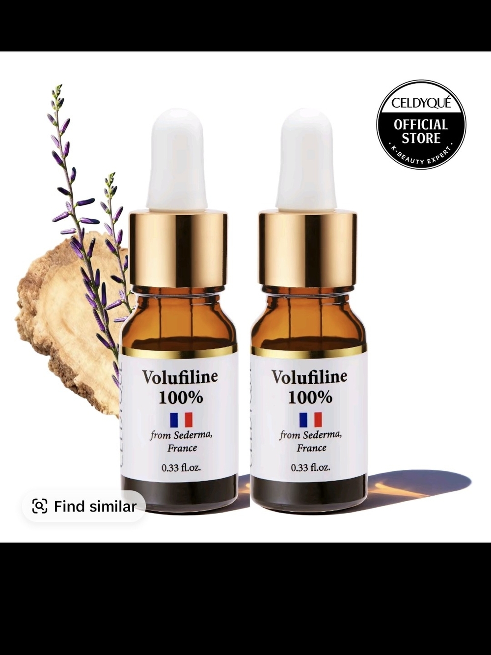 Volufiline 100% Face Serum – with Dropper 2 Boxes Nwt